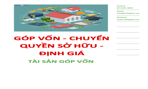 (HT) Quy định pháp luật về góp vốn và tài sản góp vốn